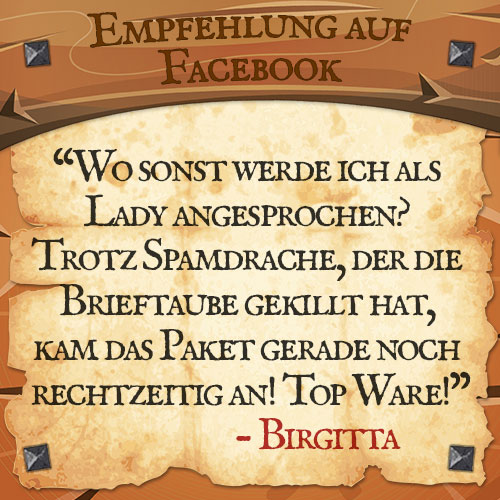 Facebook Bewertung Brigitta Drachenhort