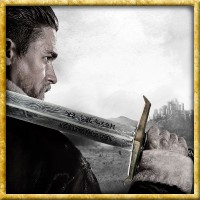 King Arthur Legend of the Sword - Excalibur Damast Edition