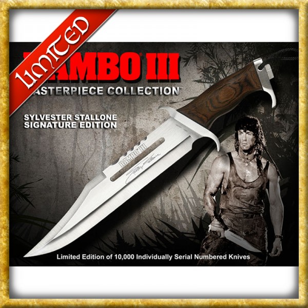 Rambo - Rambo III Bowie Sylvester Stallone Edition