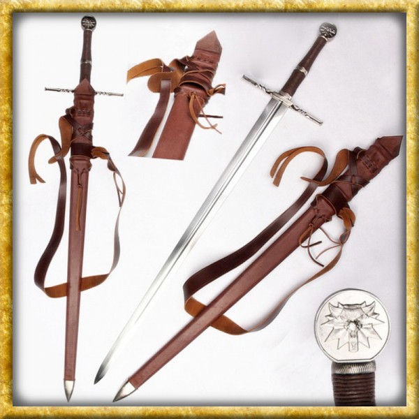 The Witcher - Schwert mit Gürtel und Scheide