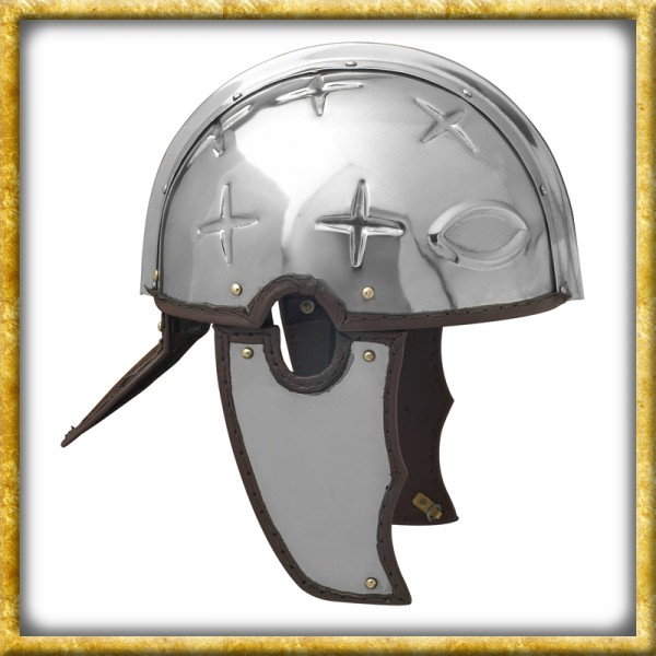Spätrömischer Centurion Helm Intercisa II